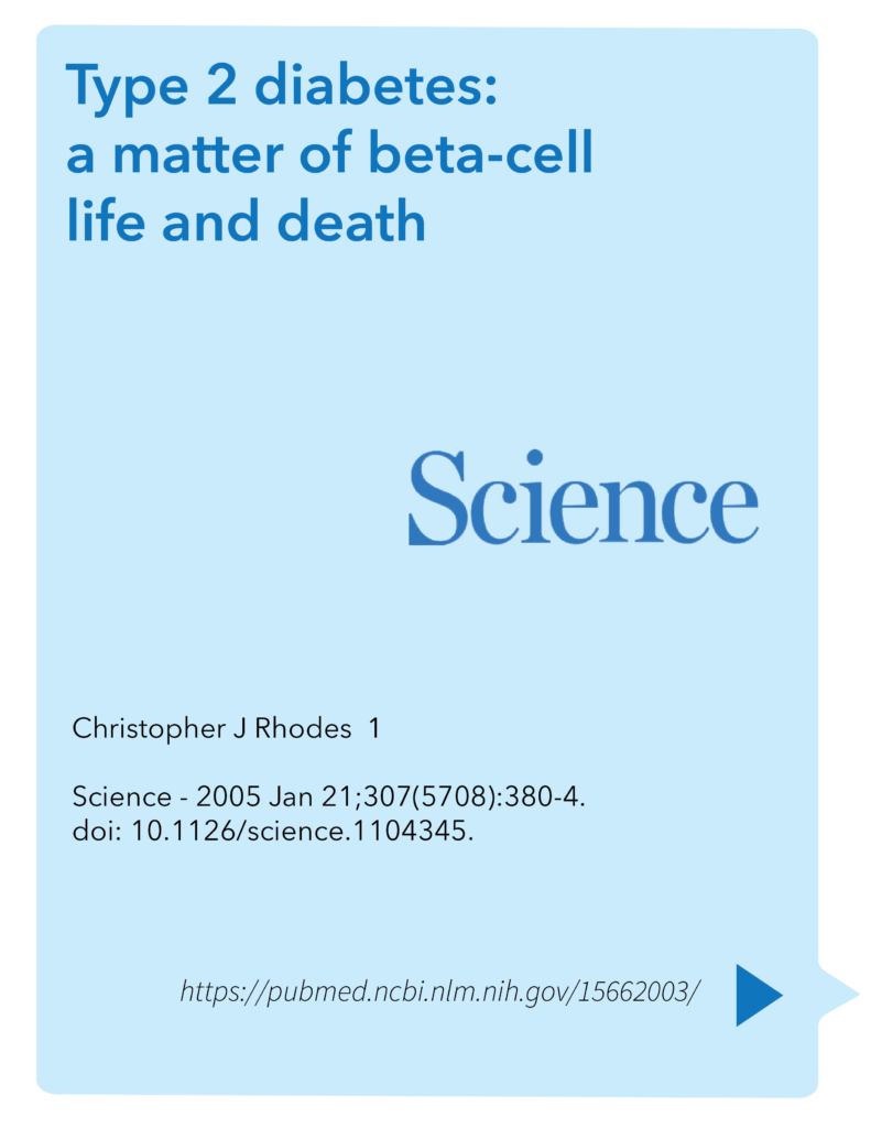 Type 2 diabetes-a matter of beta-cell life and death?